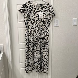 Who What Wear Leopard Dress